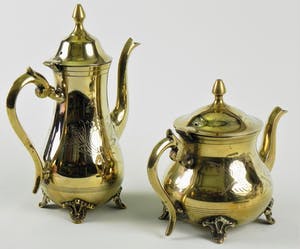 Curiosa - EPNS verzilverde koffiekan en theepot kopen? Bied vanaf 1!