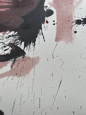 Anton Heyboer - gemengde techniek op papier | 'Oervogel' kopen? Bied vanaf 1!