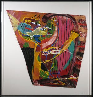 Albert Niemeyer - Acryl op papier, Musical - Ingelijst (Groot) kopen? Bied vanaf 400!