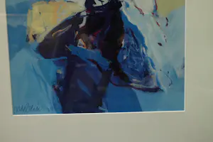 Margriet de Bruin - Abstracte Paard / Oplage: Onbekend / Met passe partout kopen? Bied vanaf 40!