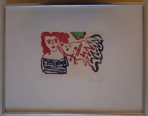 Corneille - ‘Femme et Oiseau’. kopen? Bied vanaf 265!