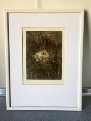 Alena Laufrova - "Mijmering over de zomer" - Kleurets, Ingelijst kopen? Bied vanaf 35!