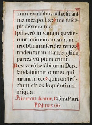 Curiosa - Deus misereatur, met de hand geschilderd op perkament kopen? Bied vanaf 60!