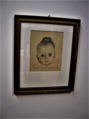 Jan Wittenberg - meester vd"Nieuwe Zakelijkheid" - gesigneerde Litho "Meisje met grote ogen" kopen? Bied vanaf 20!