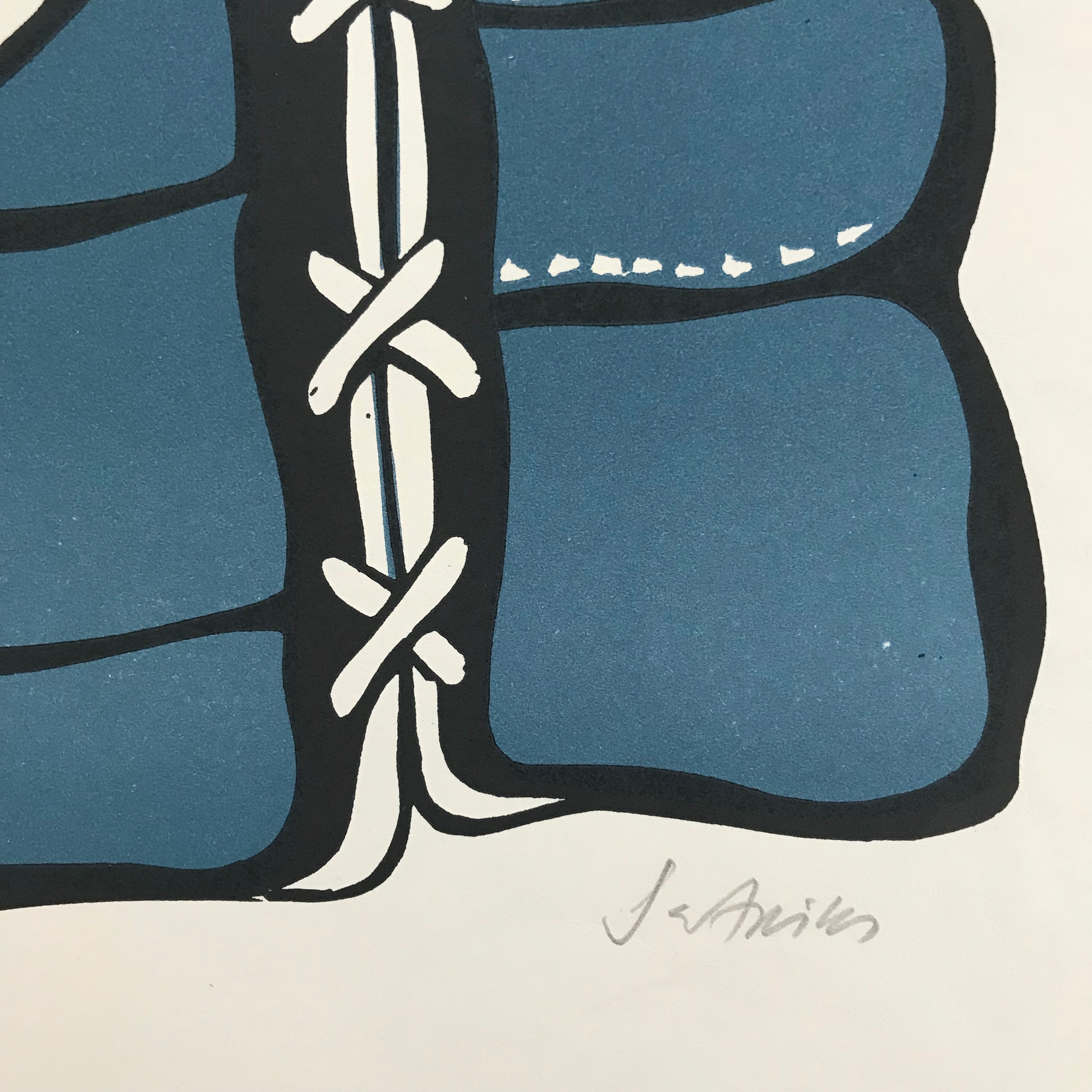 Niet of onleesbaar gesigneerd - Mooie zeefdruk - Winnwell - 40/40 kopen? Bied vanaf 1!