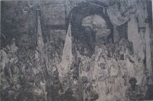 Marius Bauer - Gravure kopen? Bied vanaf 35!