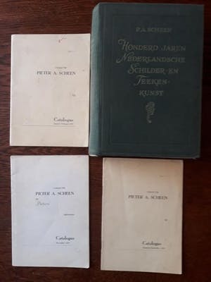 Niet of onleesbaar gesigneerd - P.A.Scheen - Honderd jaren Nederlandsche schilder- en teeken- kunst - 1944 kopen? Bied vanaf 10!