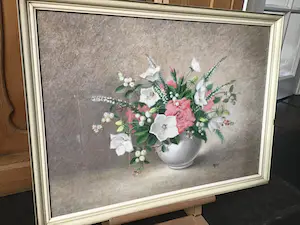 Bernhard Dons - Pot met bloemen. kopen? Bied vanaf 1!