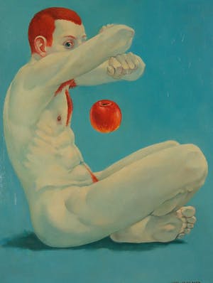 Bart van Belkom - Olieverf op board, Perceptive faculty II kopen? Bied vanaf 70!