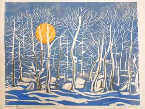 Jeanne Bieruma Oosting - Winterzon verkocht voor € 80!