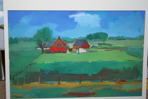 Henri Titselaar - Landschap in Hedikhuizen kopen? Bied vanaf 125!