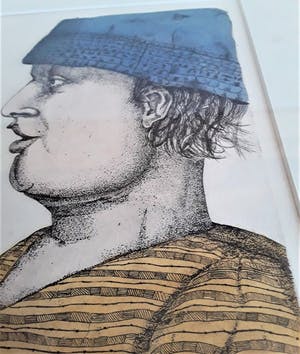 Carla Kleekamp - Gesprek - 3 x kleur etsen in één voorstelling kopen? Bied vanaf 20!