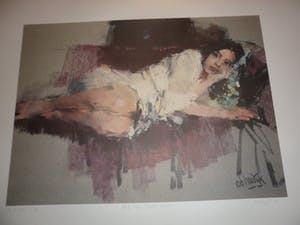 Rob Houdijk - Offset-litho, Op de sofa. kopen? Bied vanaf 35!