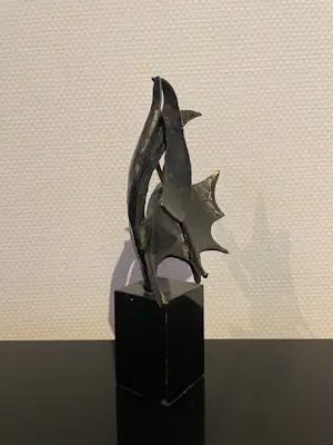 Bernadette Leijdekkers - Sculptuur - Wind in de zeilen kopen? Bied vanaf 55!