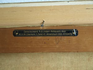 Hasan Djaafar - Olieverf op doek , “Vrouwen in het dorp” – ingelijst – Groot kopen? Bied vanaf 175!