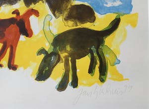 Jan Sierhuis - Zomer & Herfst (2 kunstwerken) kopen? Bied vanaf 20!