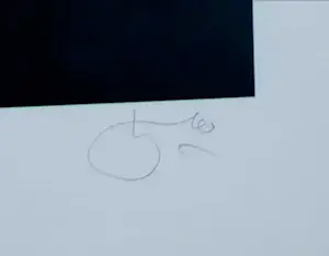 Willi Kissmer - Giclee : Het zwarte shirt kopen? Bied vanaf 125!