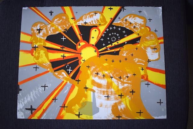 Gijs Frieling - Lithografie verkocht voor € 75!