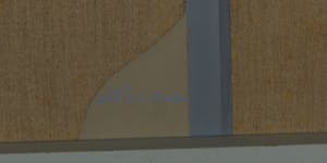 Will Landman - Gemengde techniek op doek, Zonder titel - Ingelijst kopen? Bied vanaf 10!