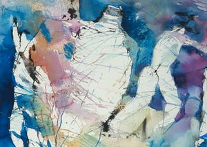 Marjan Nagtegaal - Aquarel, Zonder titel - Ingelijst kopen? Bied vanaf 1!
