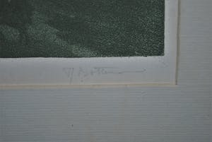 Tjeerd Bottema - Maannacht op de Veluwe - ets/aquatint in zeer goede staat kopen? Bied vanaf 125!