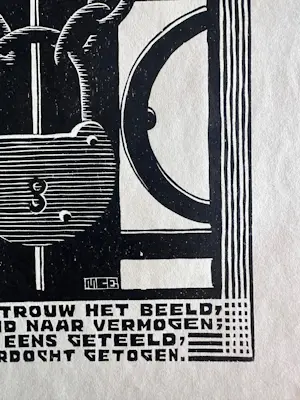 Maurits Cornelis Escher - Hangslot kopen? Bied vanaf 1075!