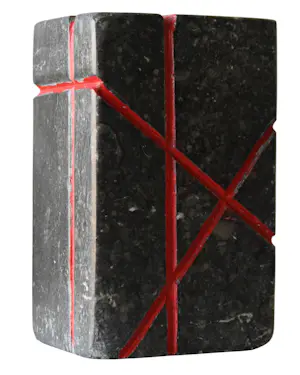 Maup Nikkels - Atheïstische Ka'aba - Belgisch Hardstenen Beeld kopen? Bied vanaf 200!