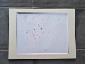 AcheterTheo Beerendonk - jaren 60 - rode inkt tekening - naakte dames en heren - gesigneerd? Enchérissez de 58!