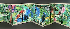 Marc Chagall - Gesigneerde Cassette "De Chagall-ramen in Zürich" met uitvouwposters kopen? Bied vanaf 890!