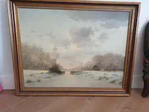 Rob de Haan - Winterlandschap kaufen? Bieten Sie von 100!