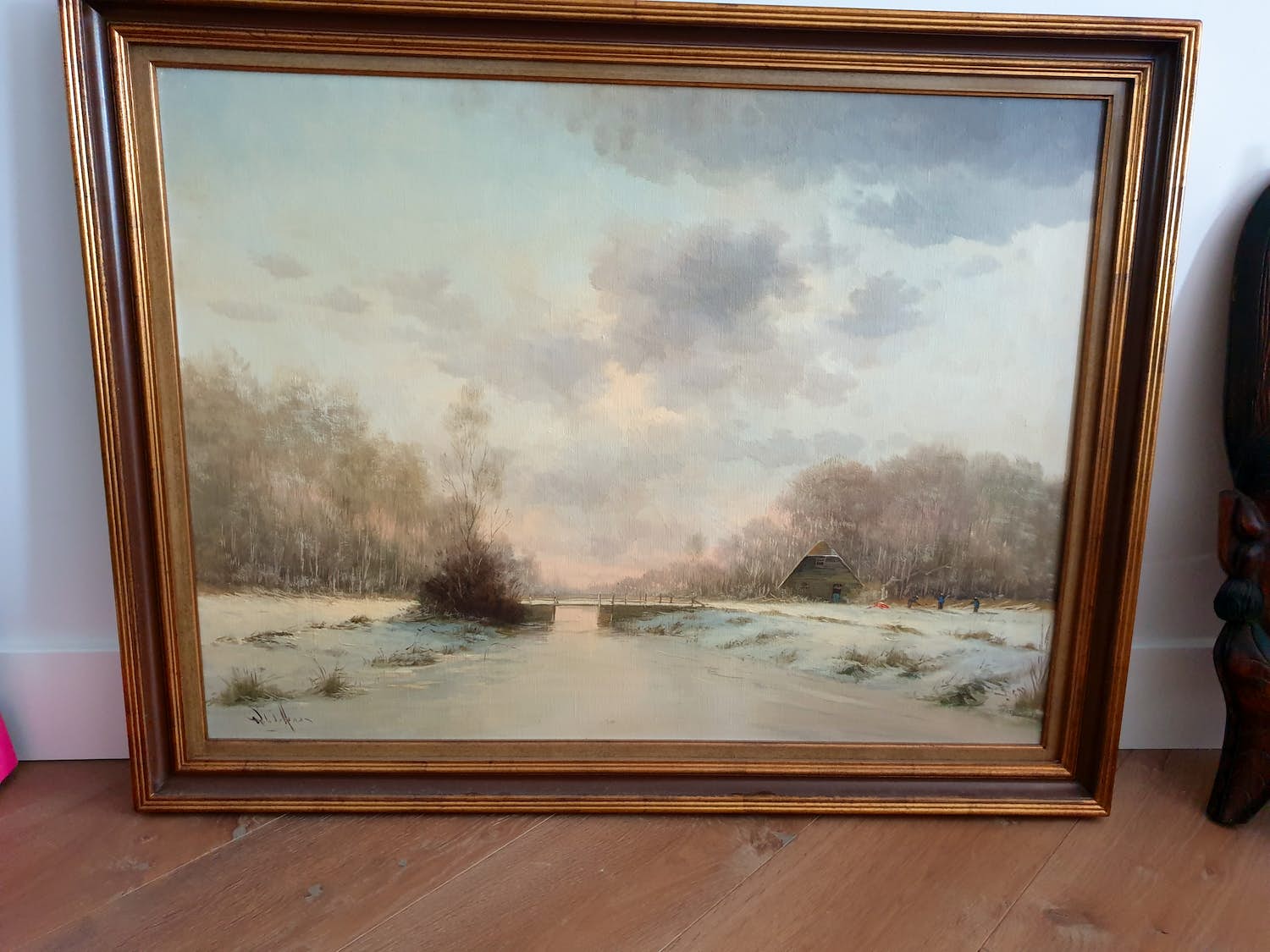 Rob de Haan - Winterlandschap kopen? Bied vanaf 100!