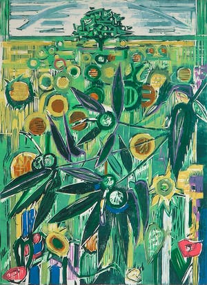 Luuk Scholten - Houtsnede, Augustus (Frankrijk) - Ingelijst (groot) kopen? Bied vanaf 35!