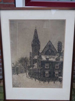 Cornelis Brandenburg - Oudekerksplein. kopen? Bied vanaf 59!