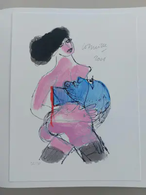 Corneille - 13 gesigneerde zeefdrukken in uitgave 'Salomé' kopen? Bied vanaf 2000!