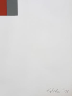 Rudolf Jahns - Weisse Mitte, zeefdruk kopen? Bied vanaf 95!