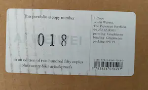 Ai Weiwei - The Papercut Portofolio kopen? Bied vanaf 27000!