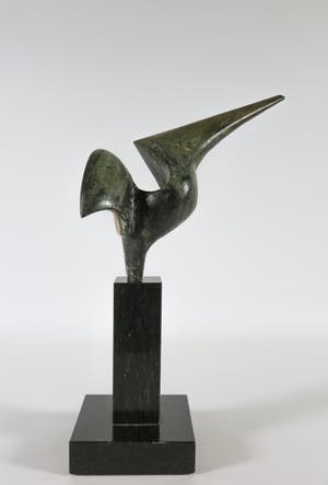 Ruurd Hallema - Bronzen beeld, Trots kopen? Bied vanaf 350!