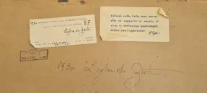 Marie Van Humbeeck - 1930 - L'église du Zoete - schilderij in olieverf op doek kopen? Bied vanaf 120!