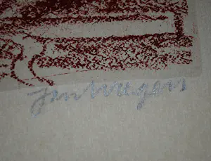 Jan Wiegers - handgesigneerde litho 1947: Intragna (Ticino, Zwiserland) kopen? Bied vanaf 100!