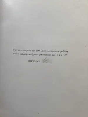 Jan Mankes - Boek 1923 - Zeldzame Gelimiteerde Uitgave kopen? Bied vanaf 700!