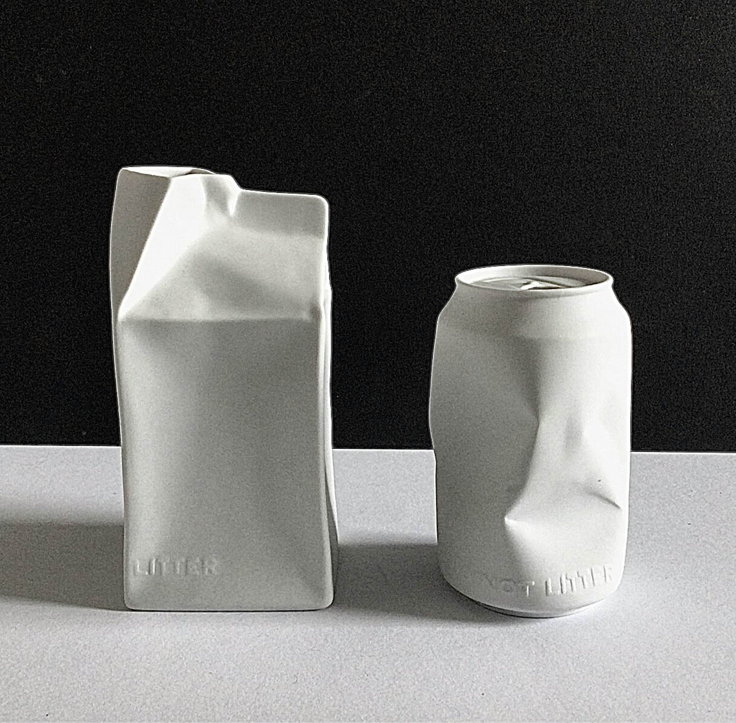 Rosenthal - Do Not Litter, melkpak en blikje Frogen Yang kopen? Bied vanaf 100!