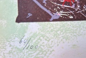 Rik van Iersel - Kop - Originele litho in nieuwstaat kopen? Bied vanaf 1!