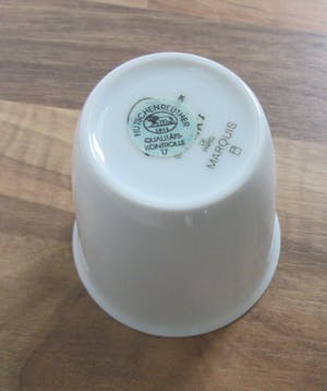 Hutschenreuther - Vijf kop- en schotels Maxim's Paris decor Marquis ontwerp Pierre Cardin kopen? Bied vanaf 25!