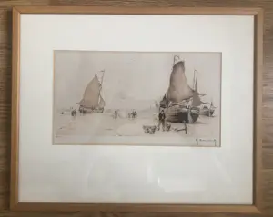 Roger Hebbelinck - Boten aan een haven kaufen? Bieten Sie von 35!