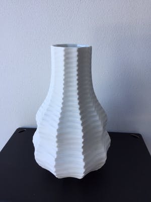 Hutschenreuther - Heinrich Fuchs Archais serie Kalebas vaas wit, biscuit porselein h 20,5 cm kopen? Bied vanaf 125!