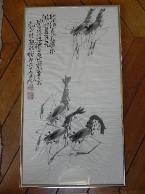 Niet of onleesbaar gesigneerd - "Shrimps" kopen? Bied vanaf 1!