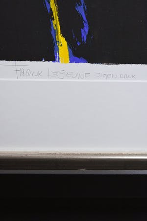 Frank Lejeune - Scheveningen II - Ingelijst - Groot kopen? Bied vanaf 50!