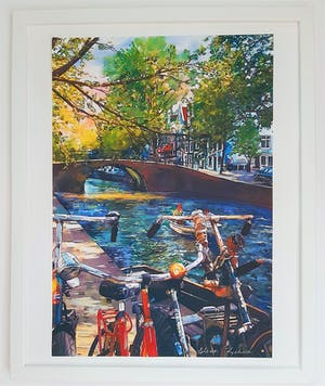 Elena Polyakova - Elena Polyakova - Een gracht in Amsterdam kopen? Bied vanaf 55!