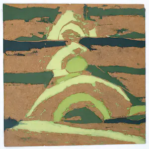 Fon Klement - 3-Luik van de hardboard ‘blokken’ van de boardsnede ‘Affinité’ – ca. 1970 kopen? Bied vanaf 100!