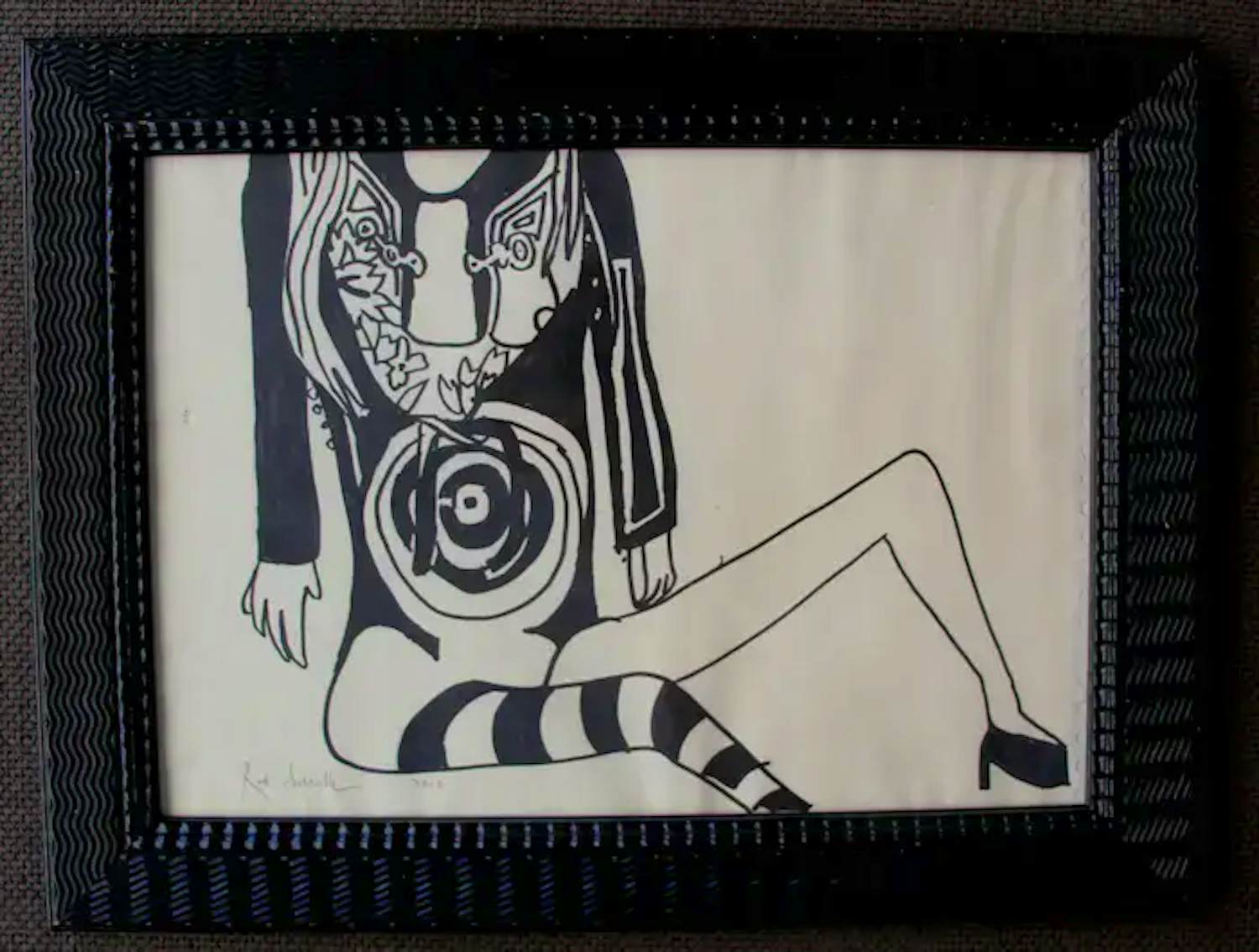 AcheterRob Scholte - Stift tekening - 2010? Enchérissez de 199!